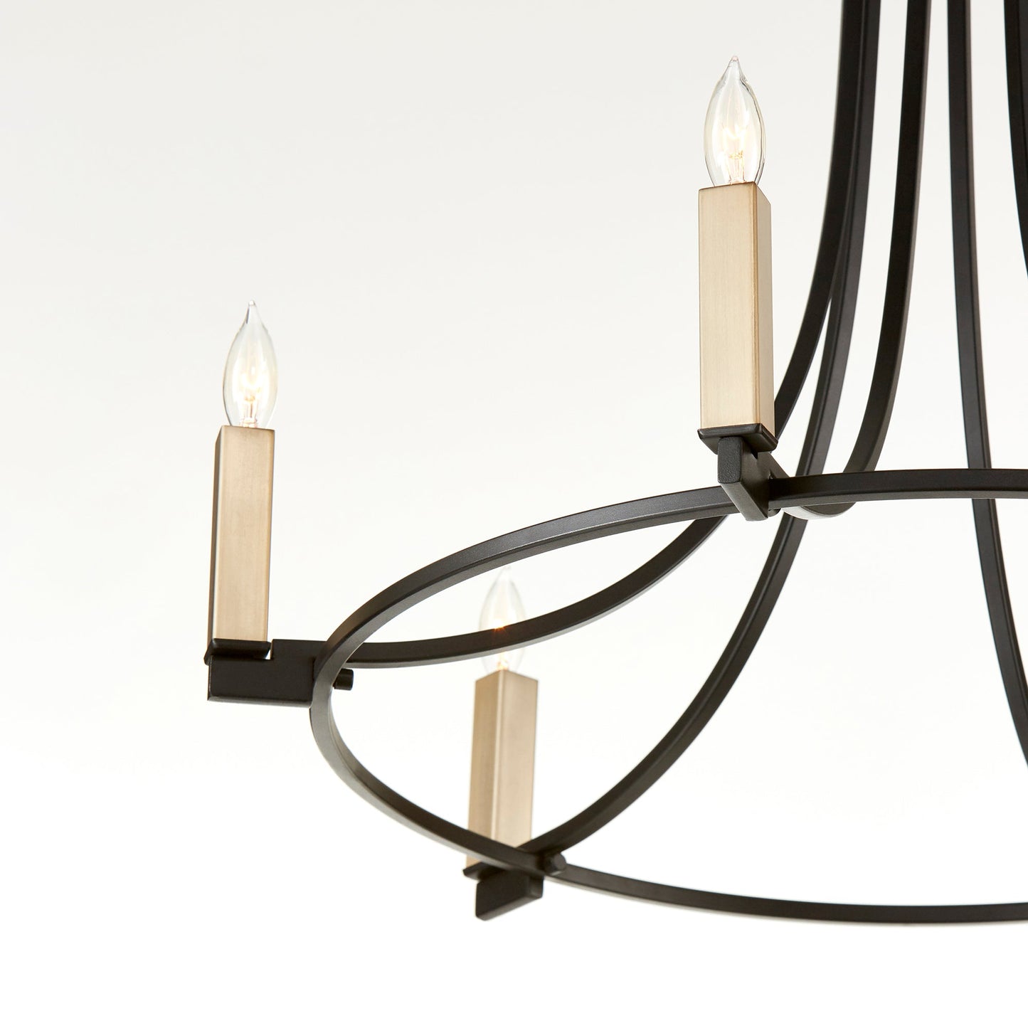 Quorum Olympus 696-9-69 Chandelier - Textured Black