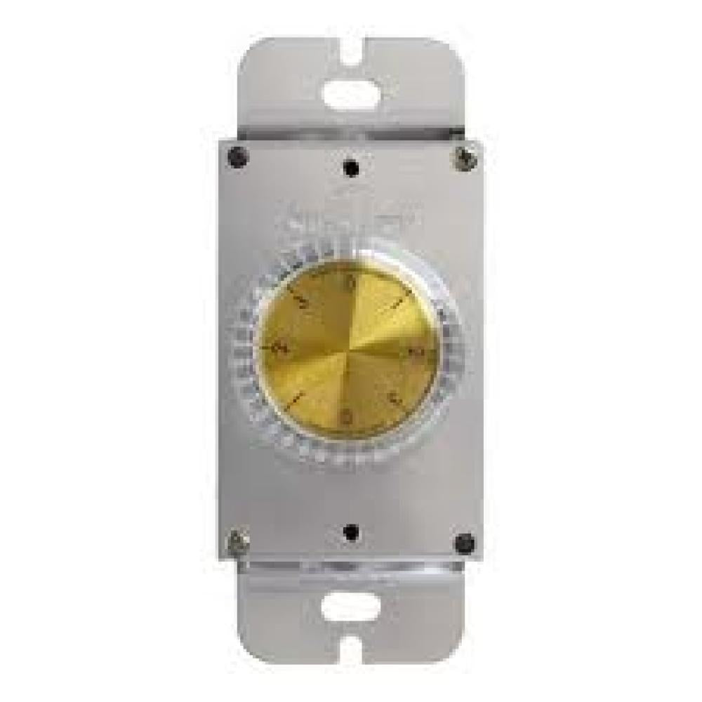 Quorum 7-1196-0 3 Speed Ceiling Fan Rotary Wall Control Accessory for AC Motor - Clear Knob