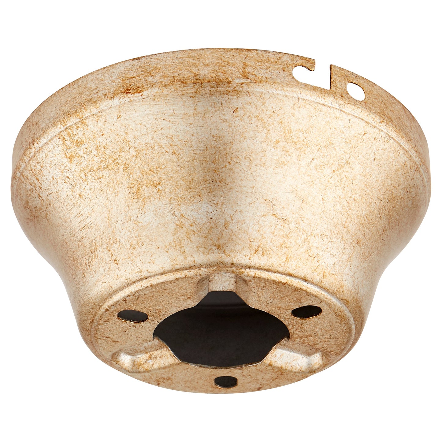 Quorum 7-1600-60 Fan Ceiling Adapter - Aged Silver Leaf