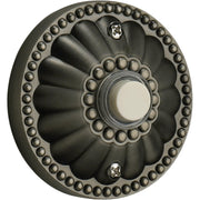 Quorum 7-306-92 Door Chime Button - Antique Silver