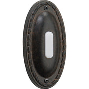Quorum 7-308-44 Door Chime Button - Toasted Sienna