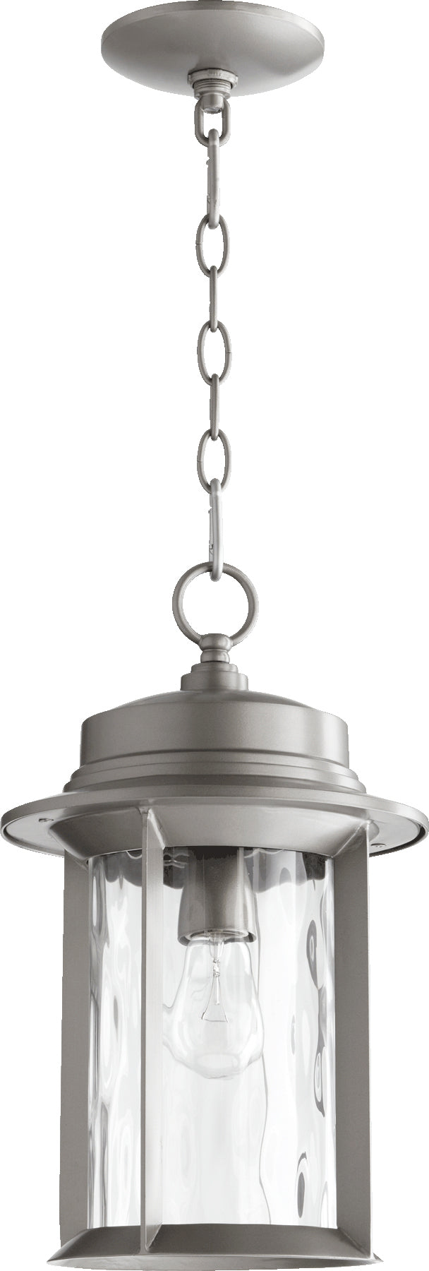 Quorum 7247-9-3 Pendant, UL Damp Rated, Graphite