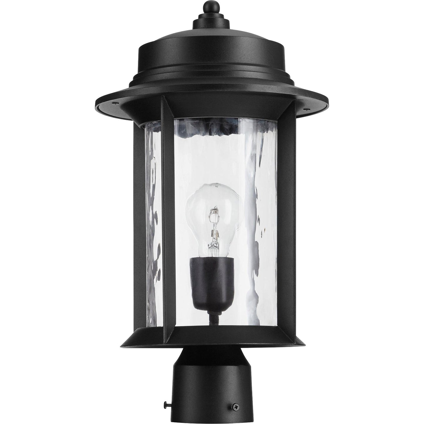 Quorum Charter 7248-9-69 Post - Textured Black