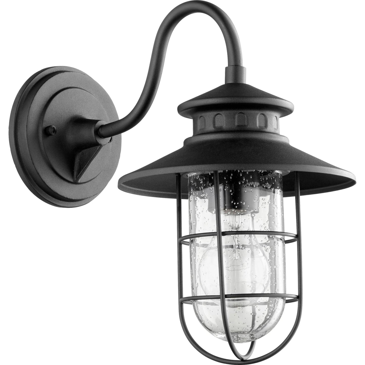 Quorum Moriarty 7696-69 Wall Sconce - Textured Black