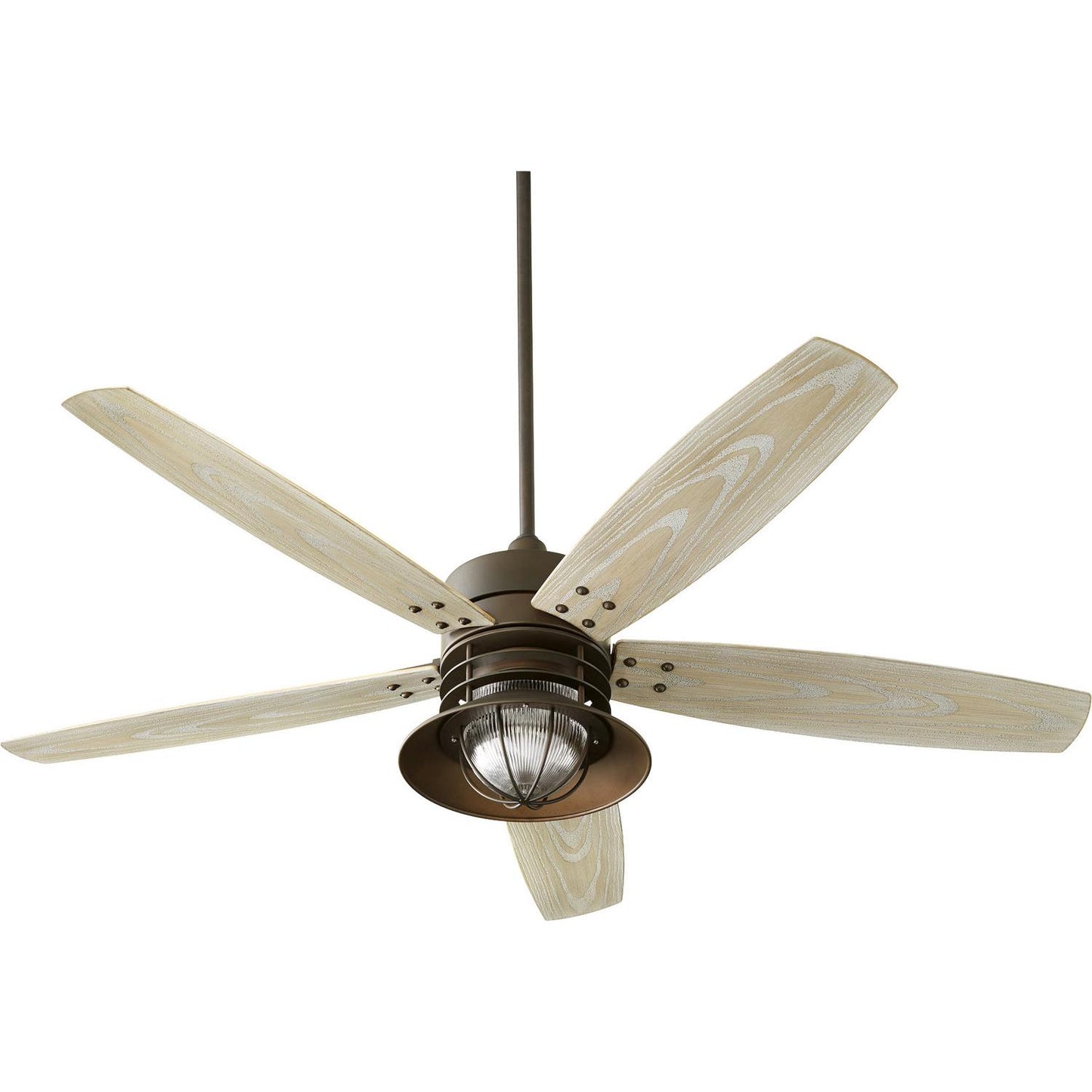 Quorum Portico 14605-86 Patio Fan - Oiled Bronze