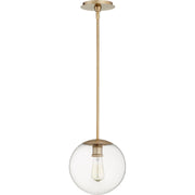 Quorum 80-10-80 Pendant - Aged Brass