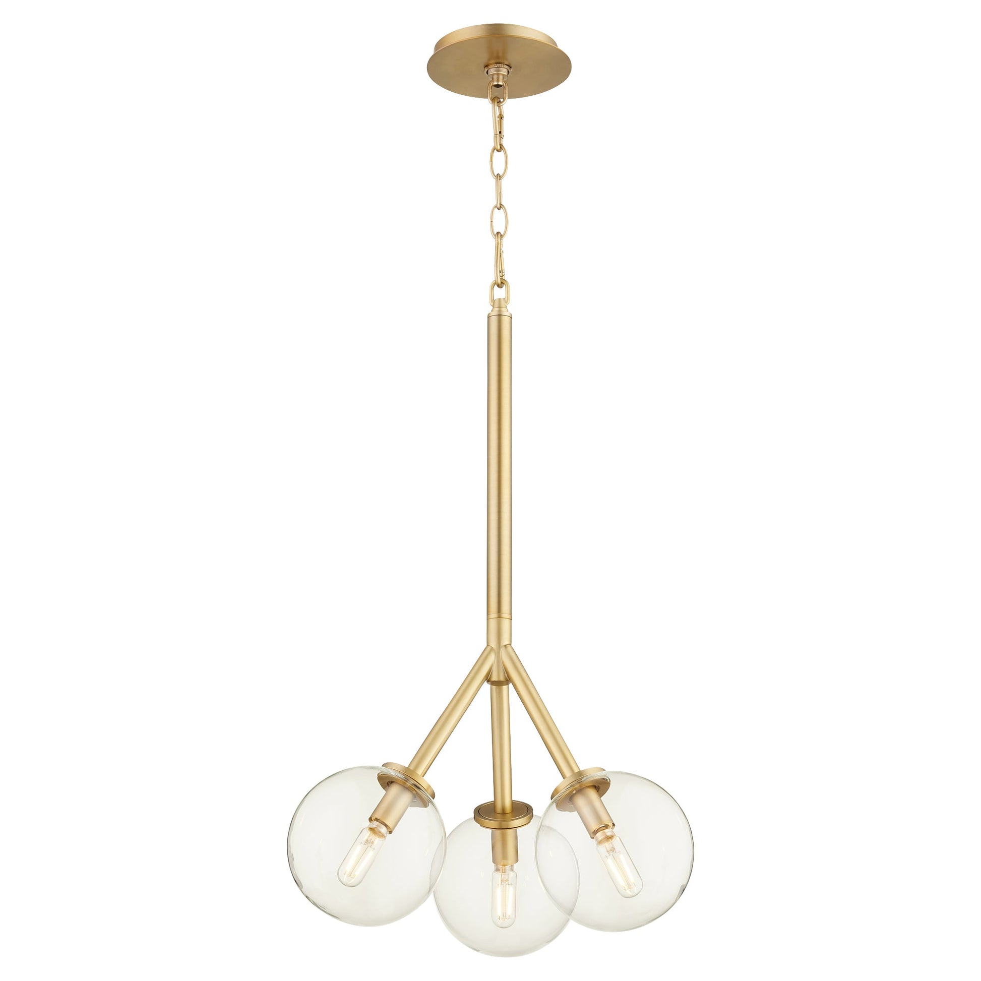 Quorum Rovi 8132-3-80 Pendant - Aged Brass