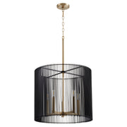 Quorum Finura 819-5-80 Pendant - Aged Brass