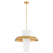 Quorum Mallory 8227-16-80 Pendant - Aged Brass