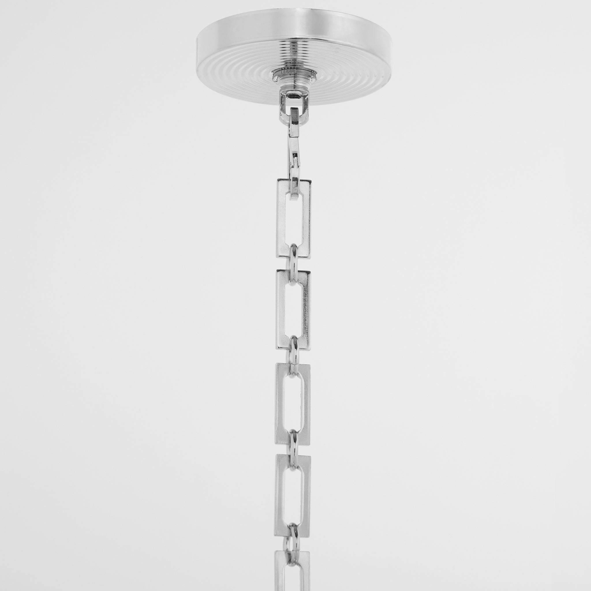 Quorum 8228-4-14 Pendant, UL Damp Rated, Chrome