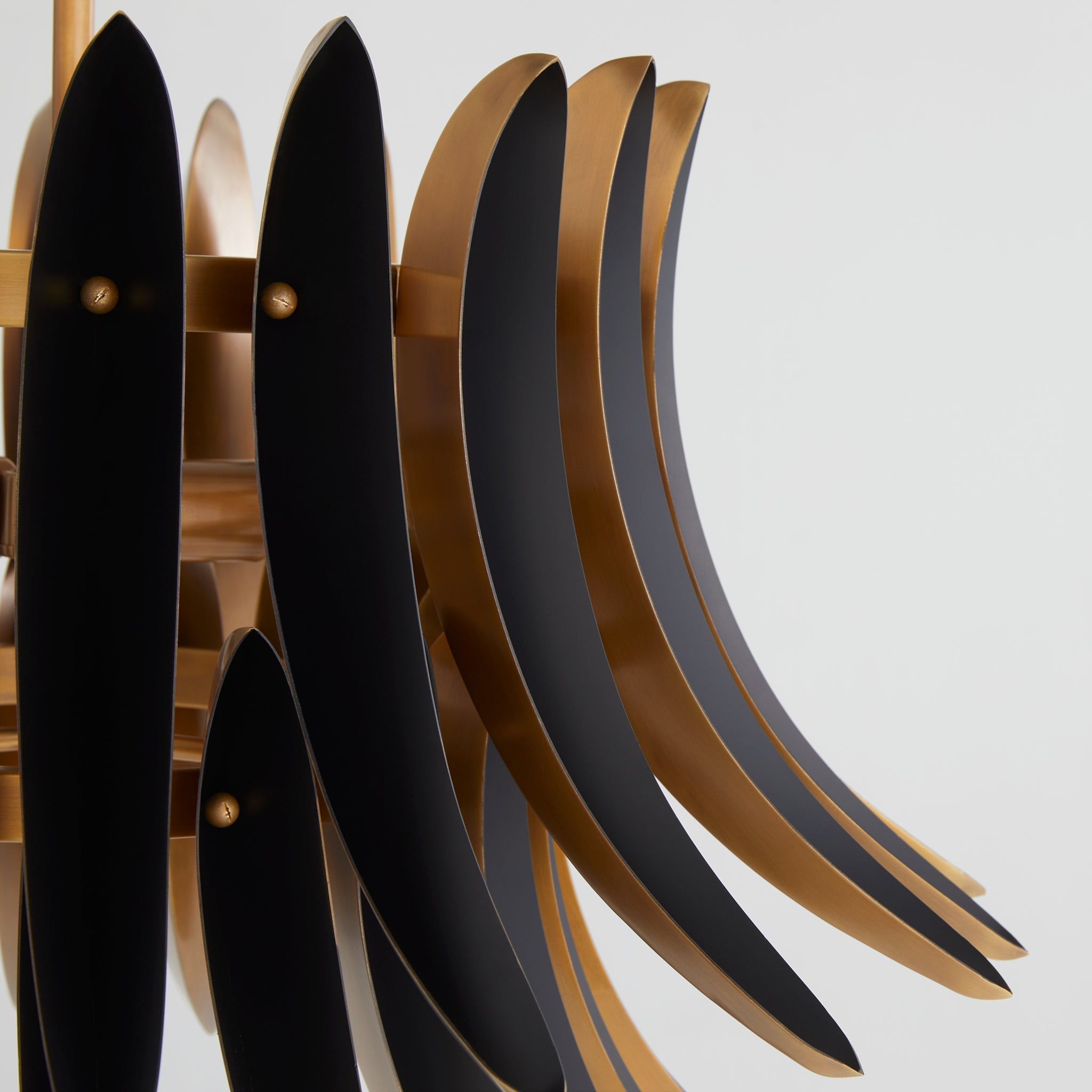 Quorum Aldridge 825-3-5659 Pendant, UL Damp Rated, Brushed Brass|Matte Black