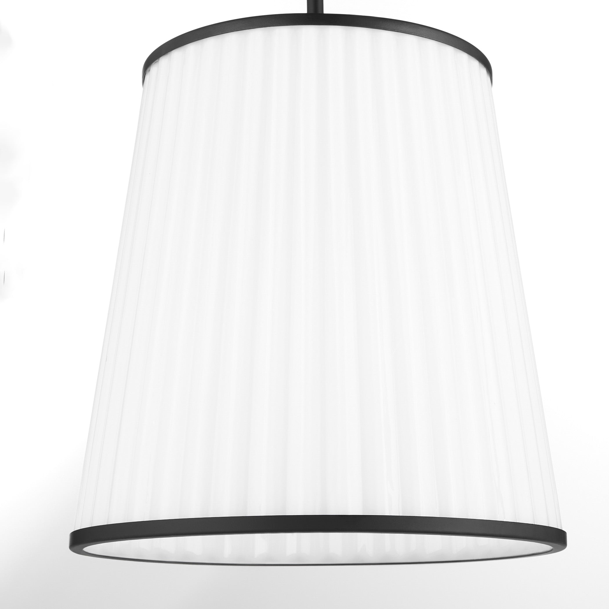 Quorum Marlon 8309-3-59 Pendant, UL Damp Rated, Matte Black