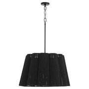 Quorum 851-6-59 Pendant, UL Damp Rated, Matte Black