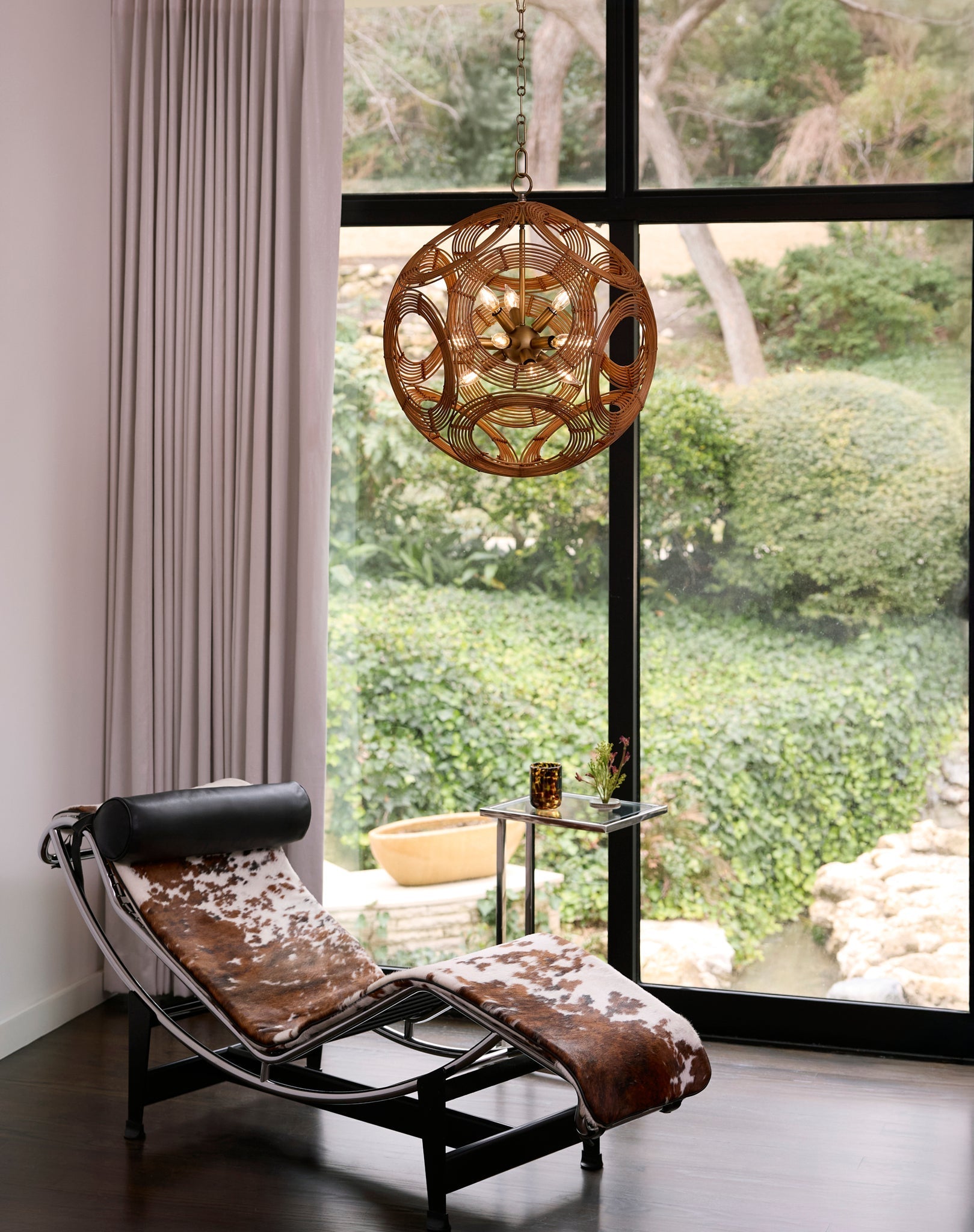 Quorum Kalio 852-22-47 Pendant, UL Damp Rated, Brushed Brass