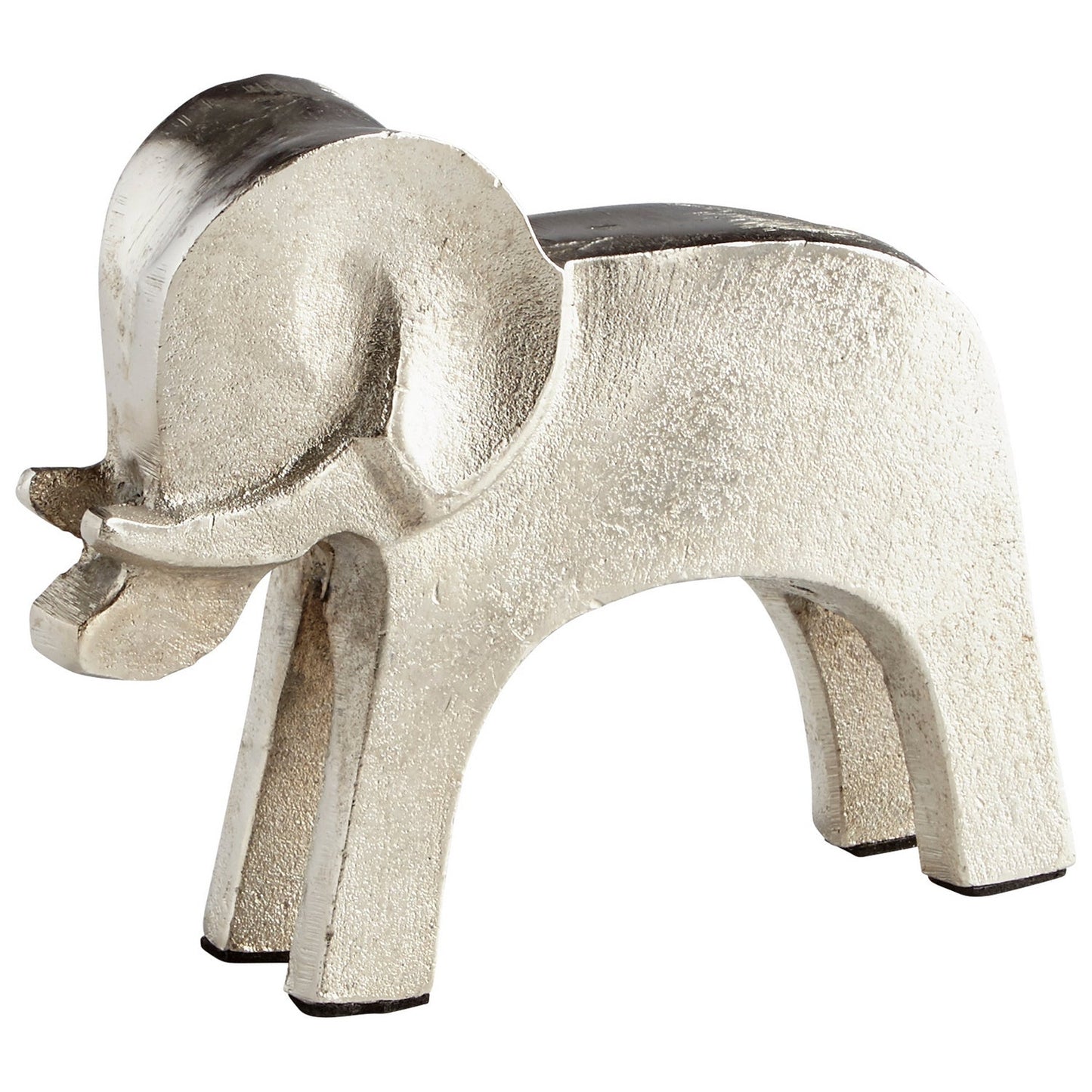 Cyan Design 08884 Tusk Tusk! Sculpture - Raw Nickel - Small