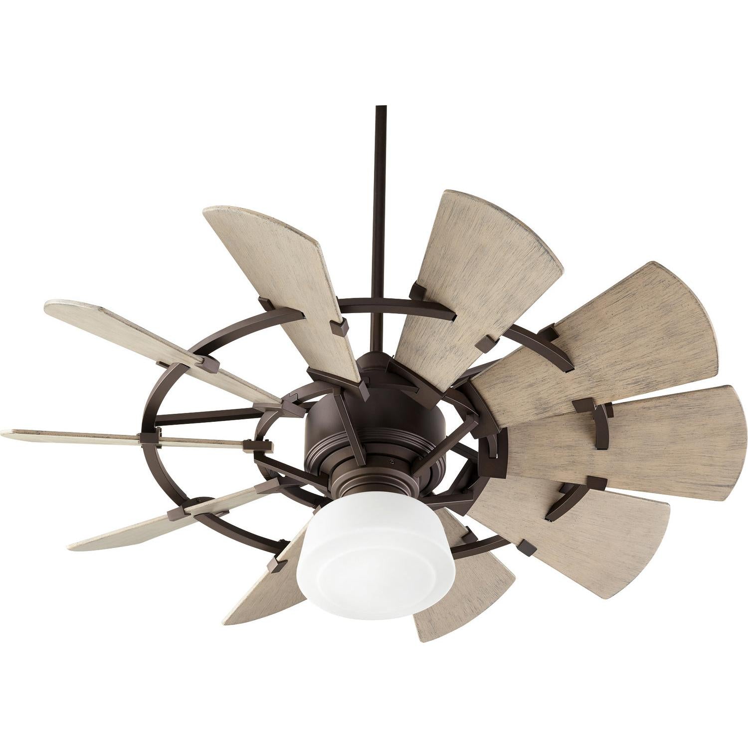 Quorum Windmill 194410-86 Patio Fan - Oiled Bronze