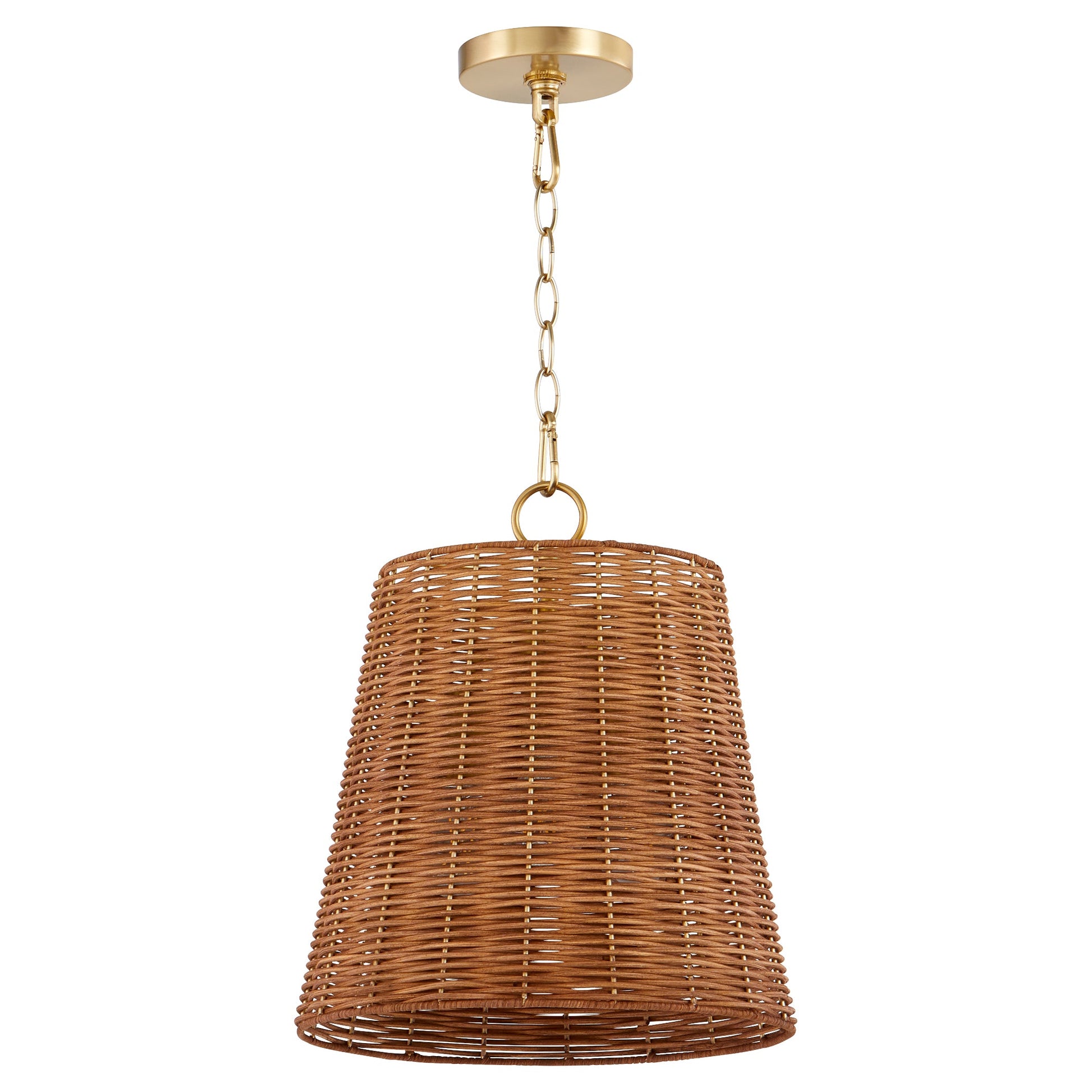 Quorum 8893-13-80 Pendant - Aged Brass
