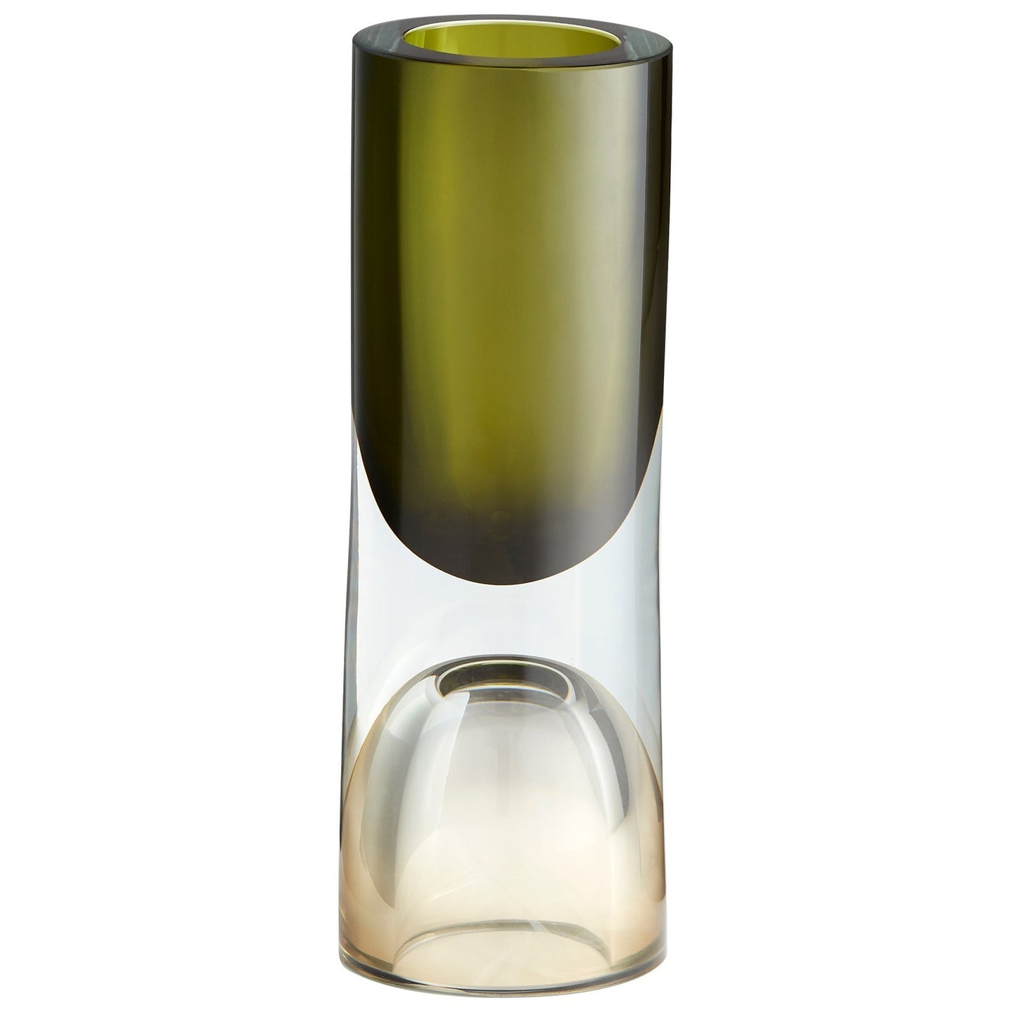 Cyan Design 10018 Majeure Vase - Brown And Green - Medium