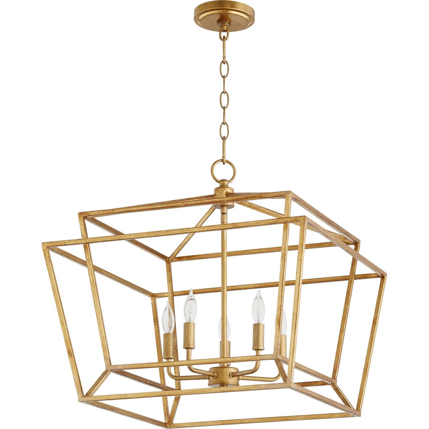 Quorum Monument 8407-5-74 Nook - Gold Leaf