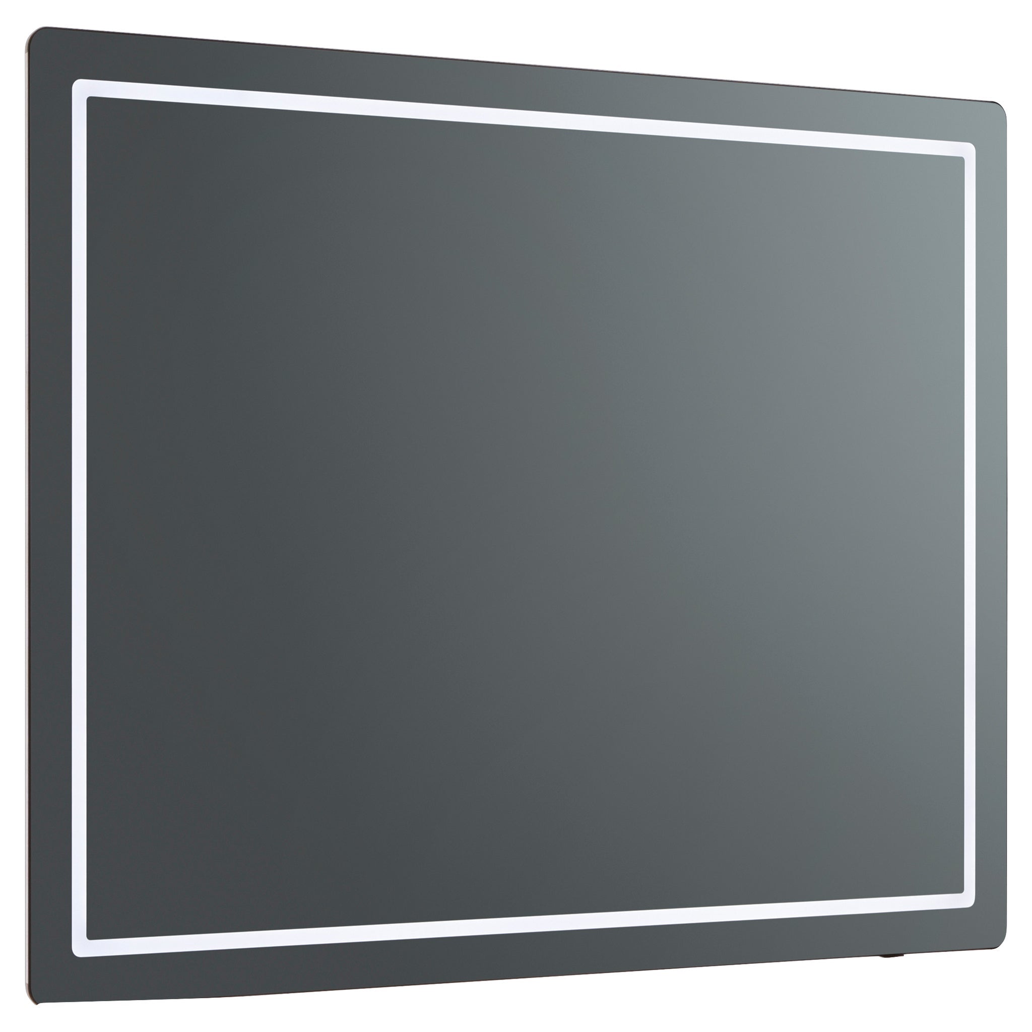 Oxygen COMPACT 3-0404-15 Lighted LED Mirror 48 Inch x 48 Inch - Black