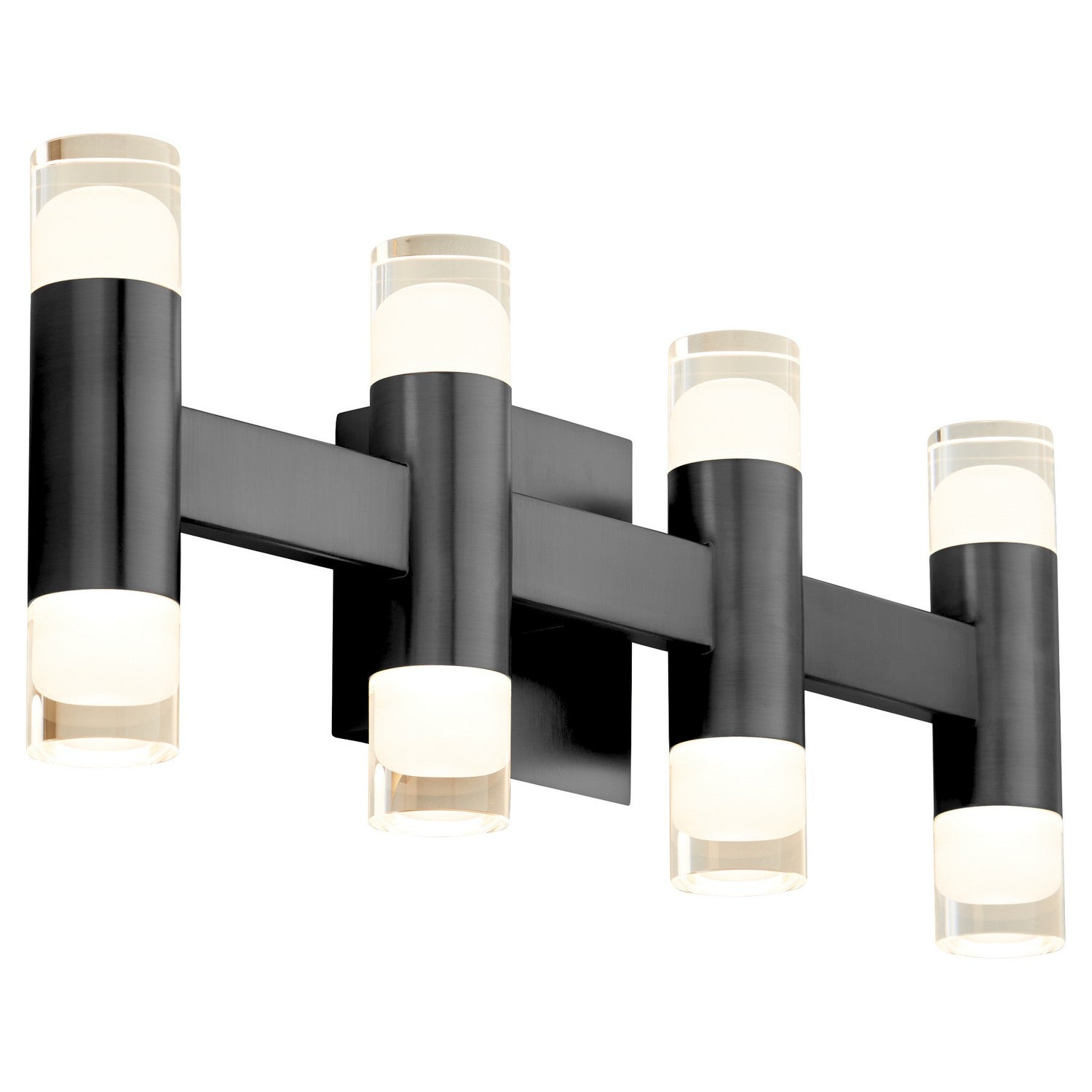 Oxygen ALARUM 3-597-15 Bath Vanity Light Fixture 21 Inch - Black