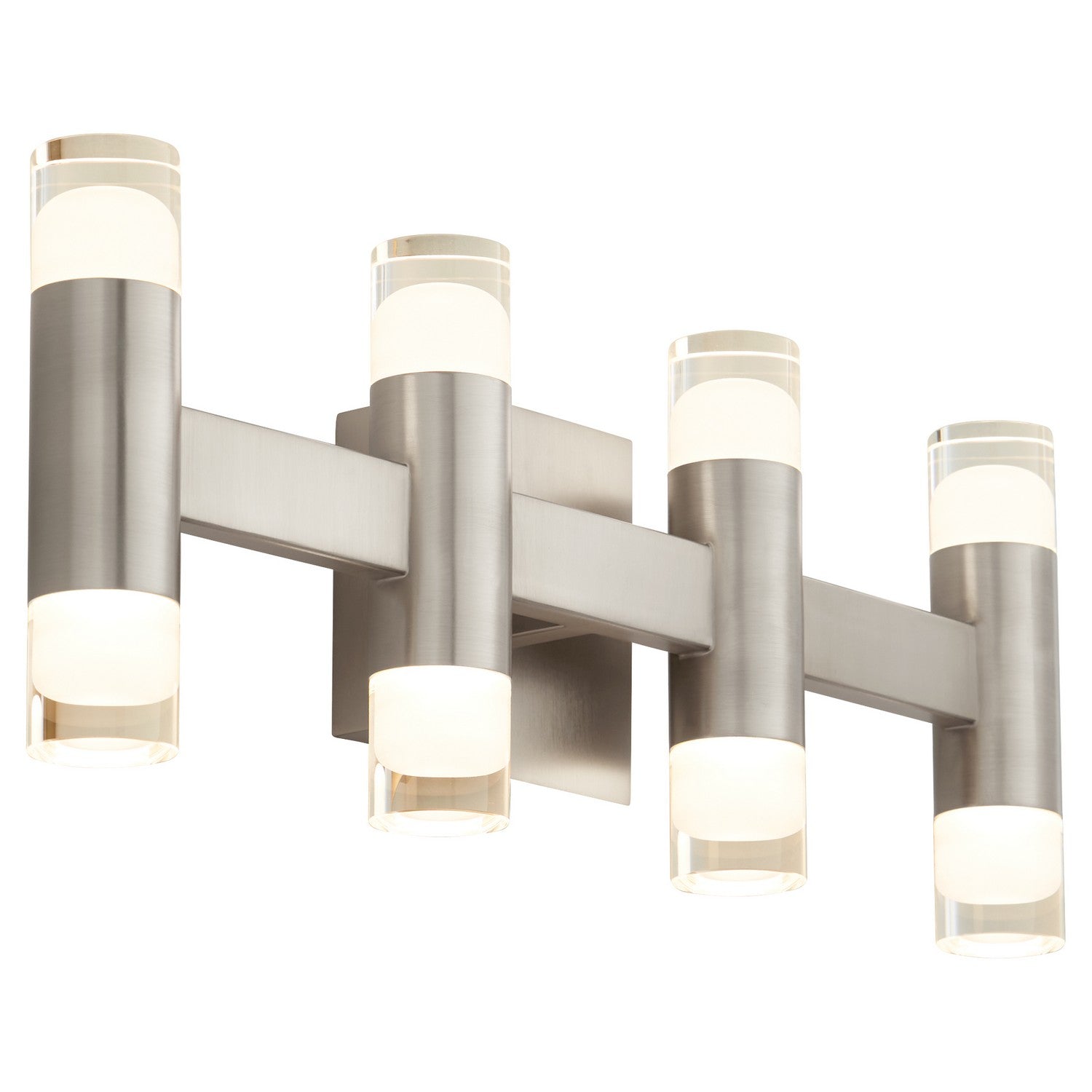 Oxygen Alarum 3-597-24 Bath Vanity Light 21 in. wide - Satin Nickel