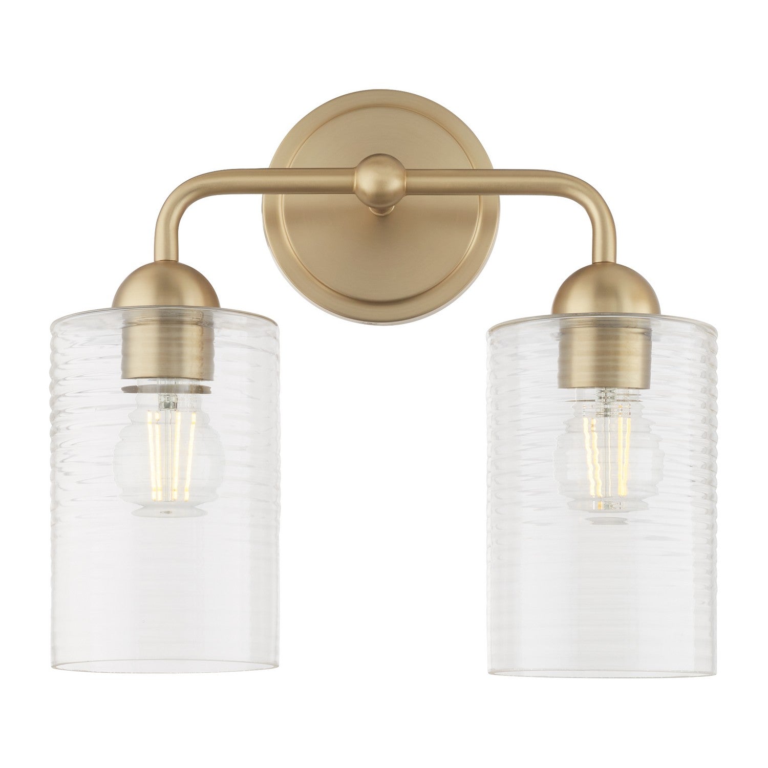 Quorum Charlotte 598-2-80 Vanity - Aged Brass