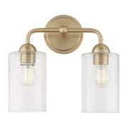 Quorum Charlotte 598-2-80 Vanity - Aged Brass