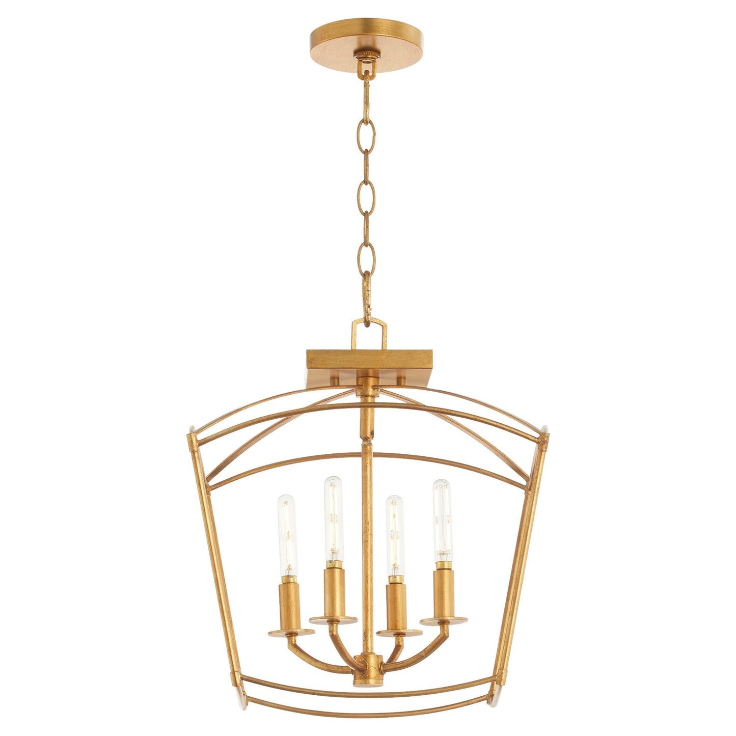 Quorum Mantle 2812-14-74 Dual Mount - Gold Leaf