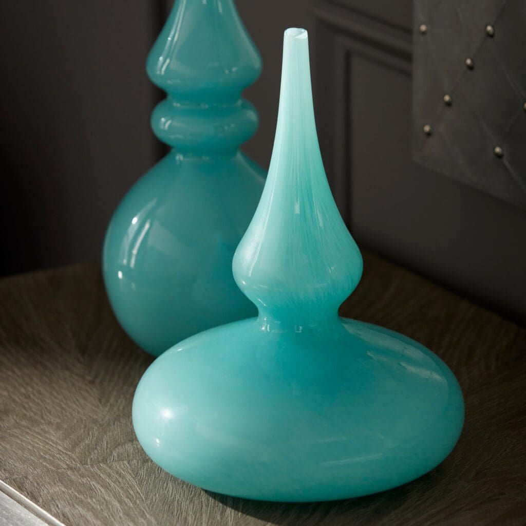 Cyan Design 02378 l Stupa Vase - Turquoise - Small