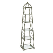 Cyan Design 04453 Storage & Cabinets, Chester Etagere, Rustic Gray