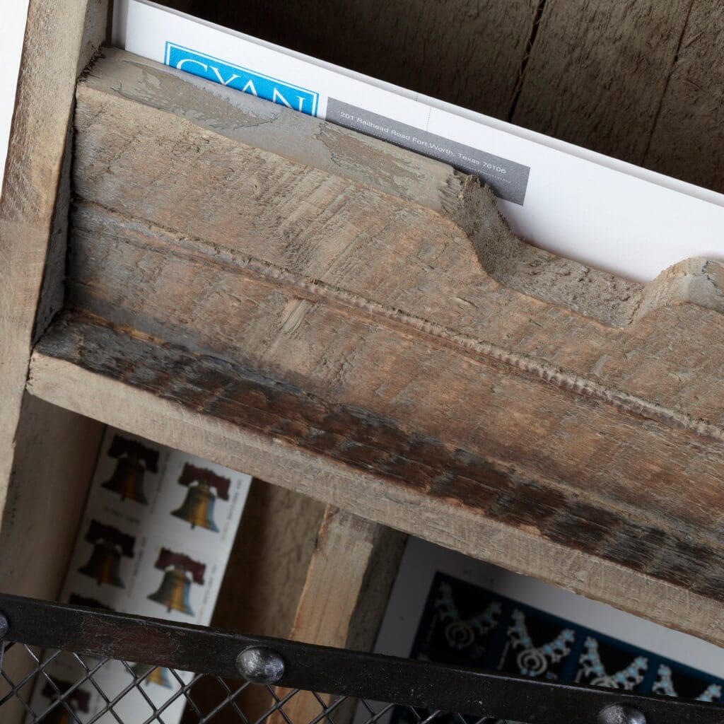 Cyan Design 04880 Casey Wall Organizer - Raw Iron And Natural Wood