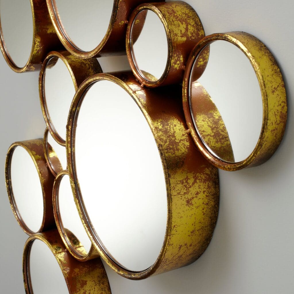 Cyan Design 05825 Bubbles Mirror - Gold