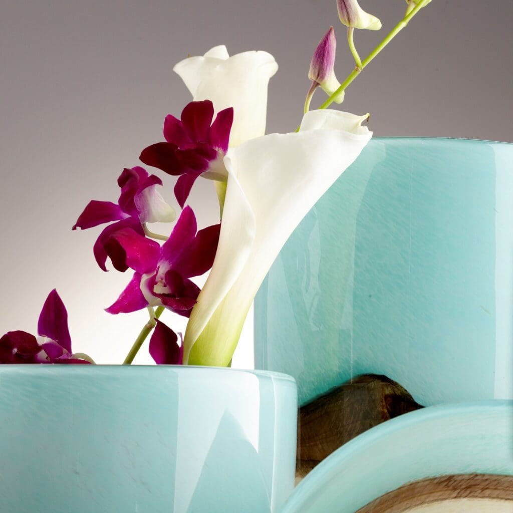 Cyan Design 05873 Earth Vase - Turquoise - Medium