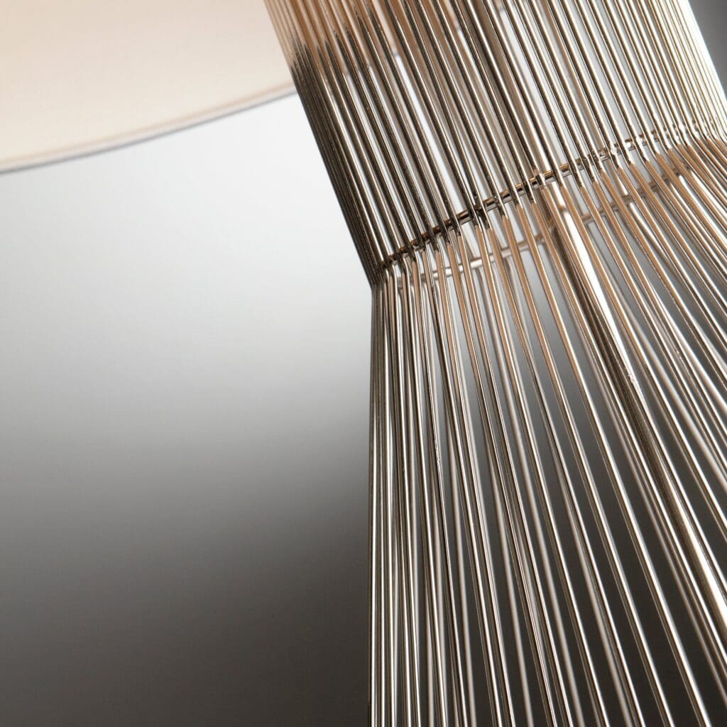 Cyan Design 05899 Whisked Fall Table Lamp - Satin Nickel