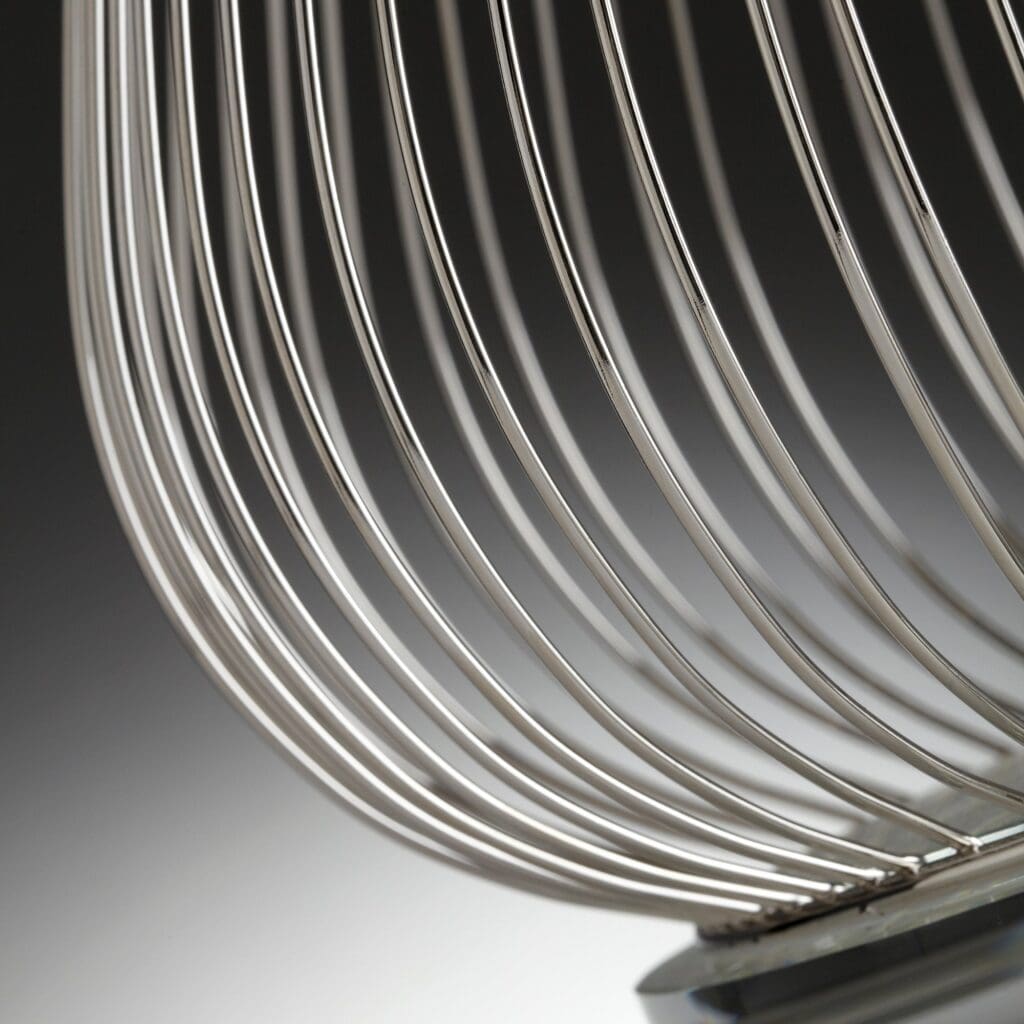 Cyan Design 05899 Whisked Fall Table Lamp - Satin Nickel