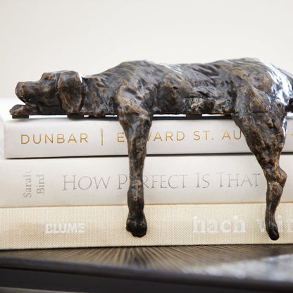 Lazy Dog Sculpture by Cyan Design 06234 - Bronze