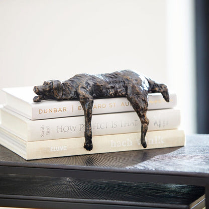 Lazy Dog Sculpture by Cyan Design 06234 - Bronze