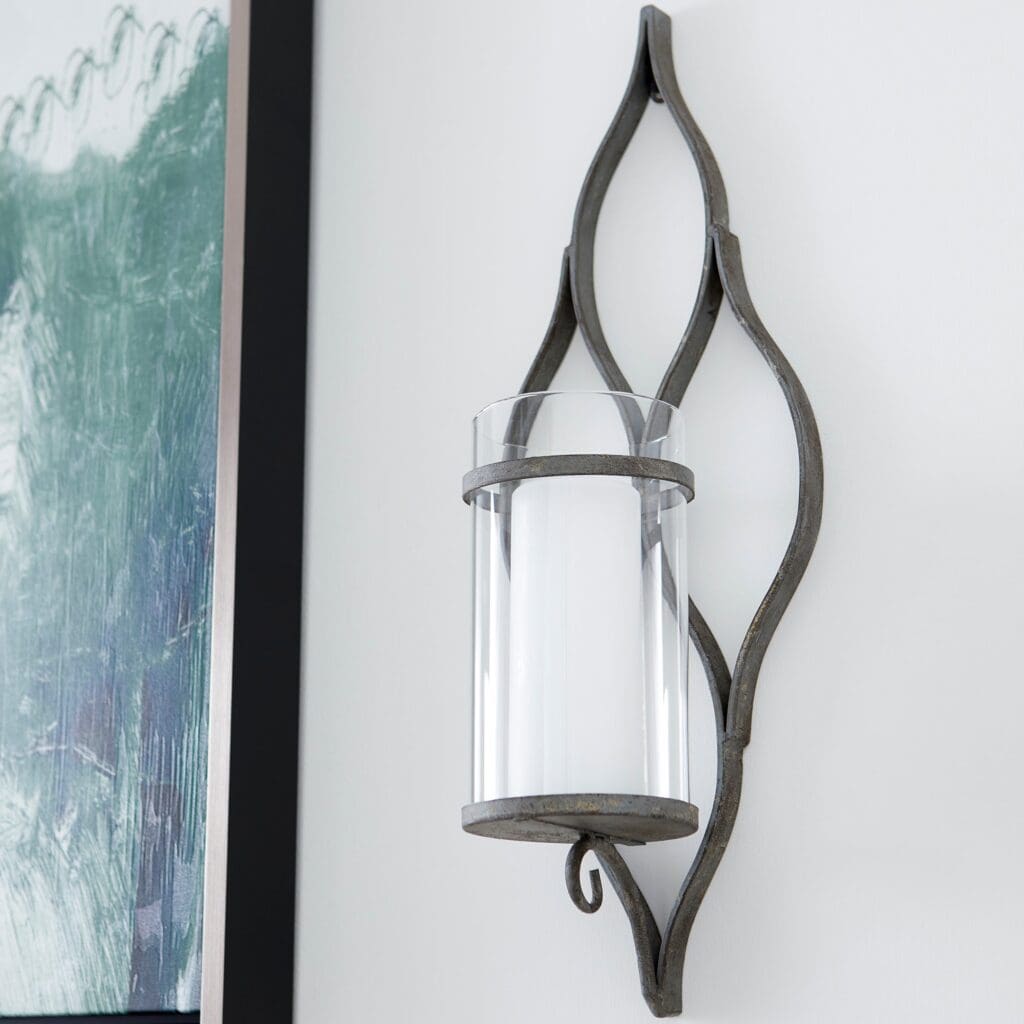Cyan Design 06654 Cordoba Candleholder - Oyster Silver