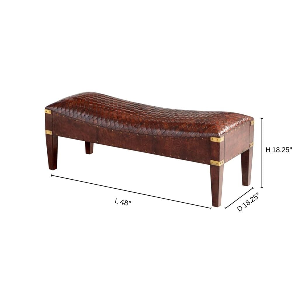 Cyan Design 06970 Mechi Bench - Brown