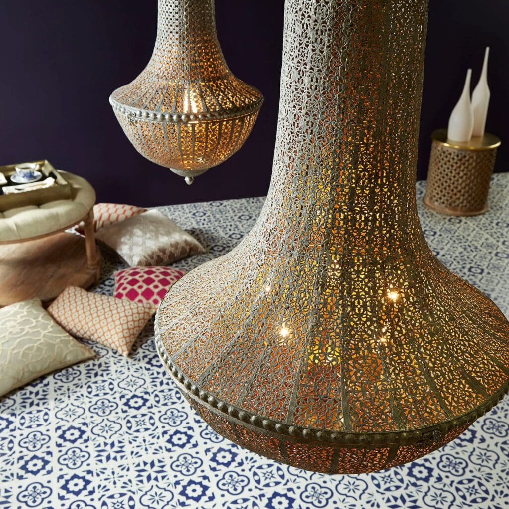 Cyan Design 07243 Dorija Pendant - Antique Silver