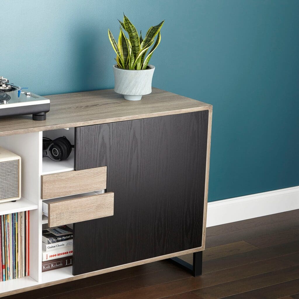 Cyan Design 08736 Selena Slab Planter - Oyster Blue - Small