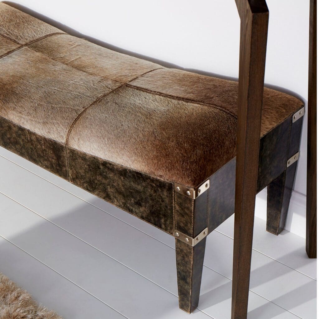 Cyan Design 08875 Casselton Bench - Grey