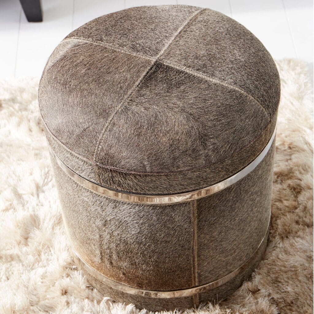 Cyan Design 08876 Casselton Stool - Grey