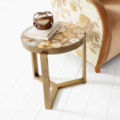 Cyan Design 08986 Sundance Side Table - Antique Brass