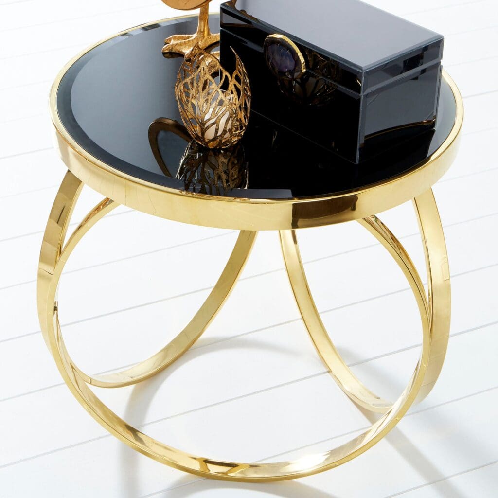 Cyan Design 09050 Sunrise Flame Candleholder - Antique Gold - Small