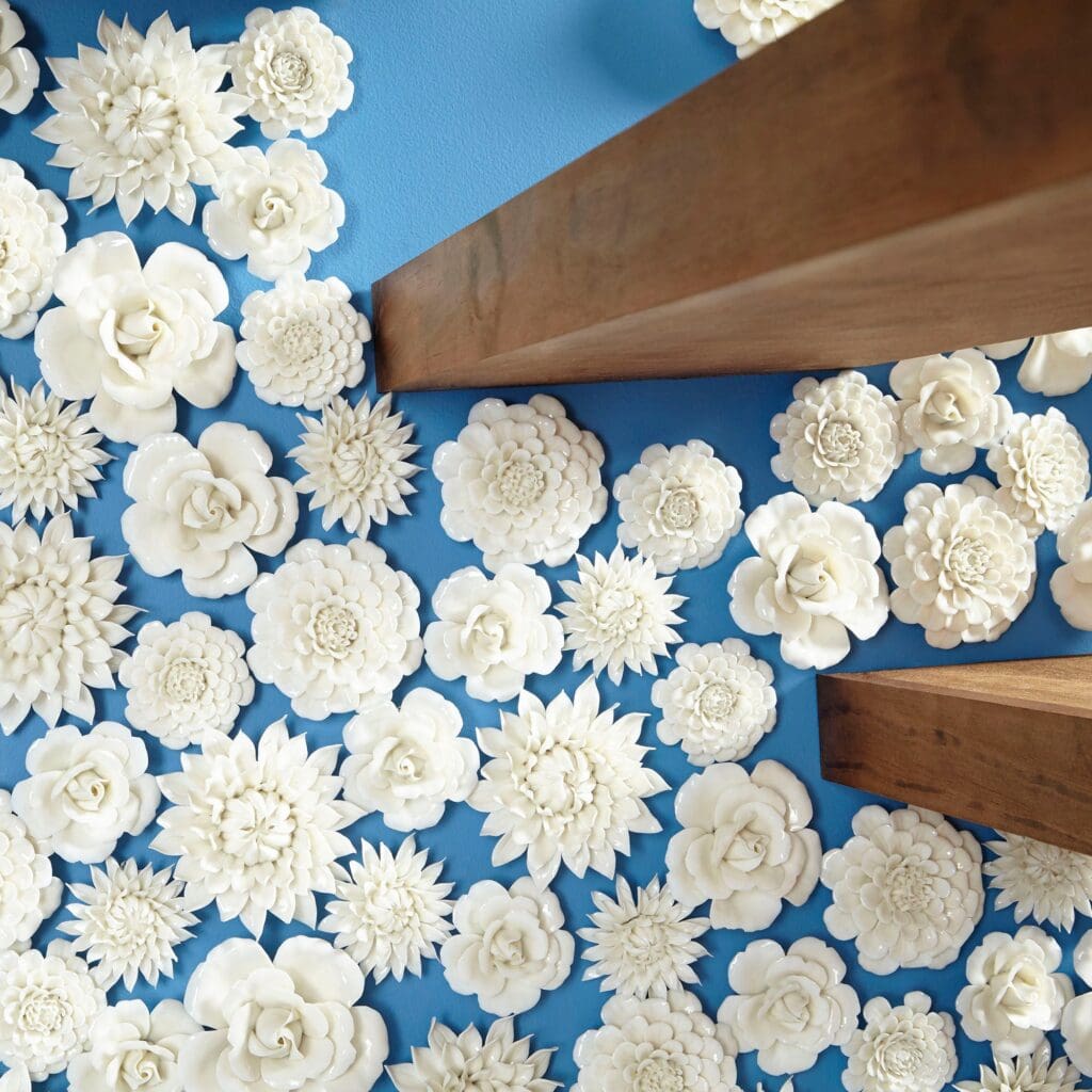Cyan Design 09113 Blossoming Spring Wall Decor - Off White Glaze - Medium