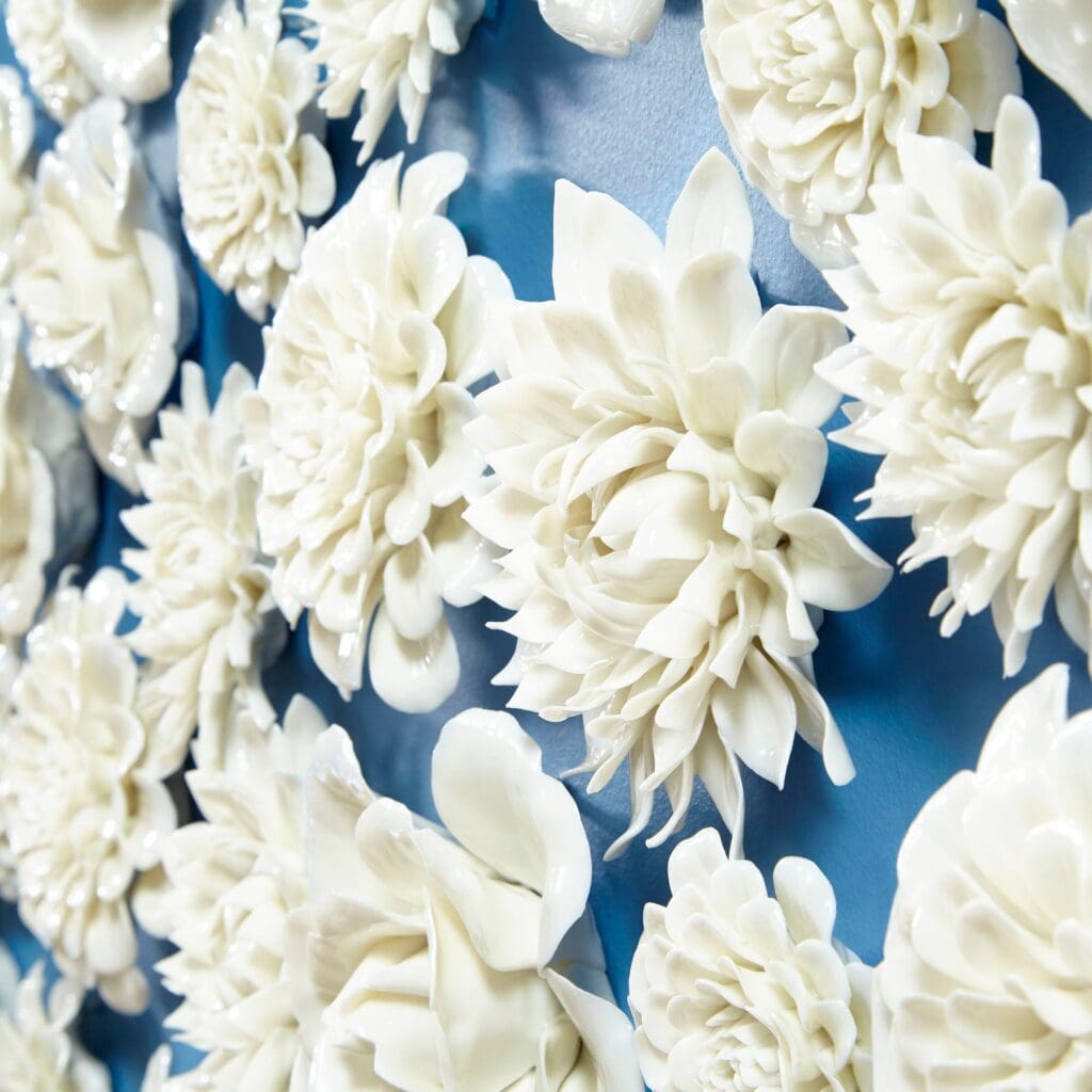 Cyan Design 09114 Blossoming Spring Wall Decor - Off White Glaze - Large