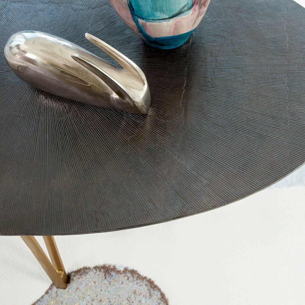 Cyan Design 09711 Quartette Coffee Table - Bronze And Brass