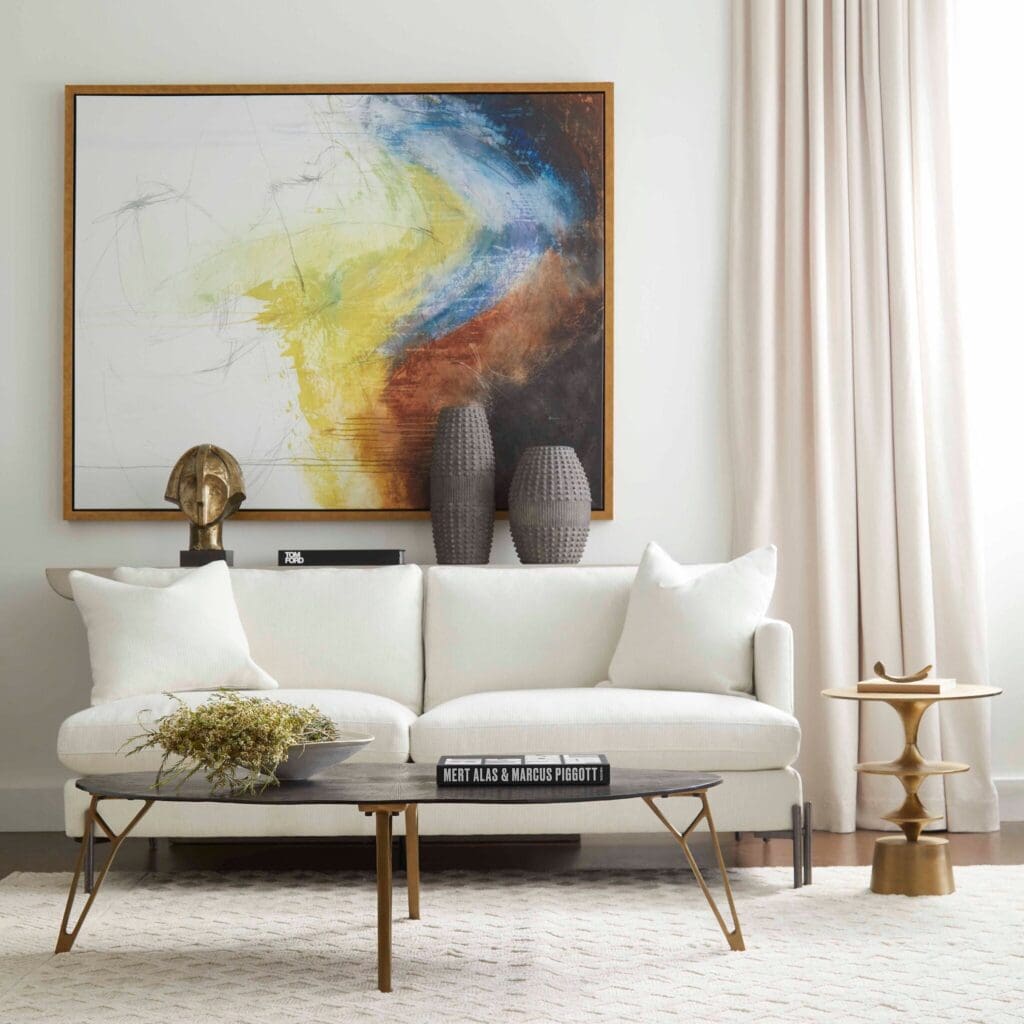 Cyan Design 09711 Quartette Coffee Table - Bronze And Brass